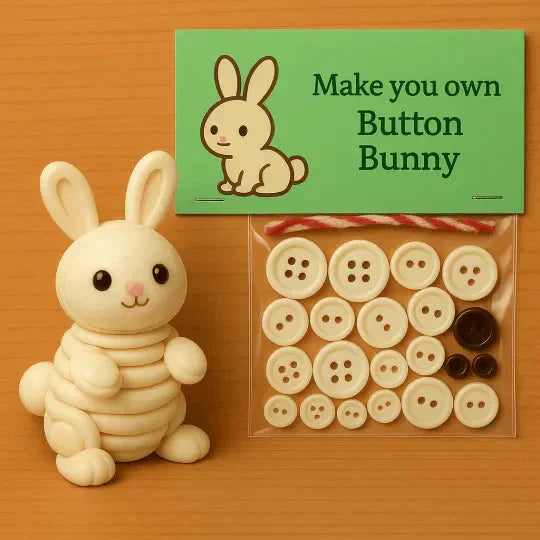 ButtonCraft – DIY animal decorations with buttons | 1+1 FREE