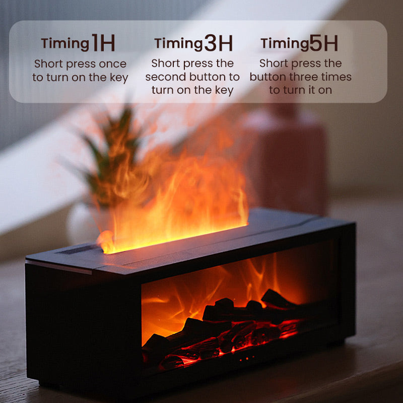 FireGlow – Fireplace Flame Diffuser & Humidifier