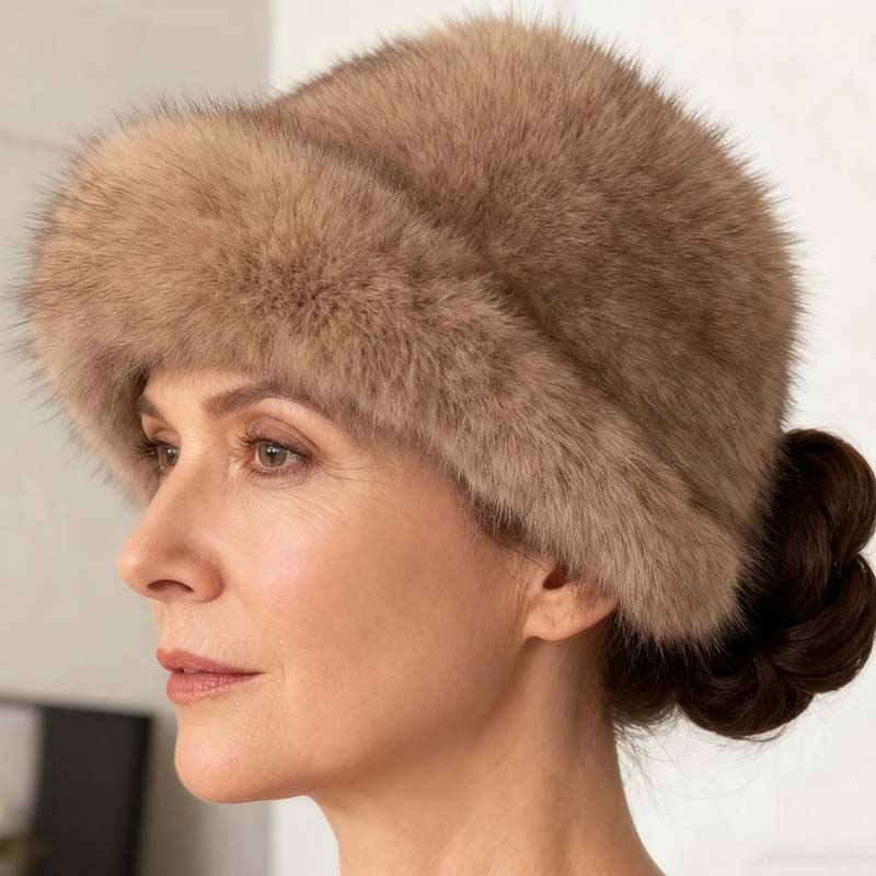 FurElegance – Elegant Faux Fur Bucket Hat | 1+1 FREE