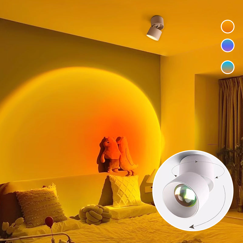 SunAura – LED Sunset Projection Lamp