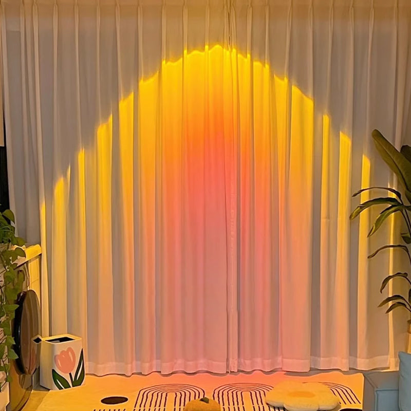 SunAura – LED Sunset Projection Lamp