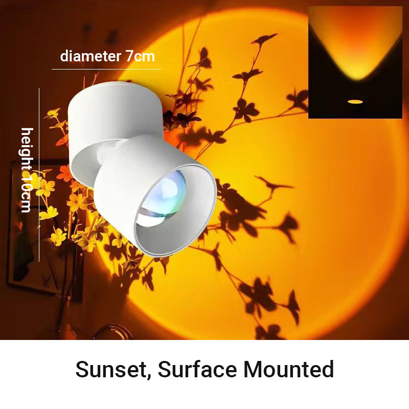 SunAura – LED Sunset Projection Lamp