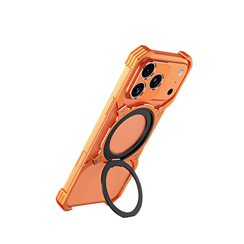 Techmate - Frameless Phone Case with Ring Stand