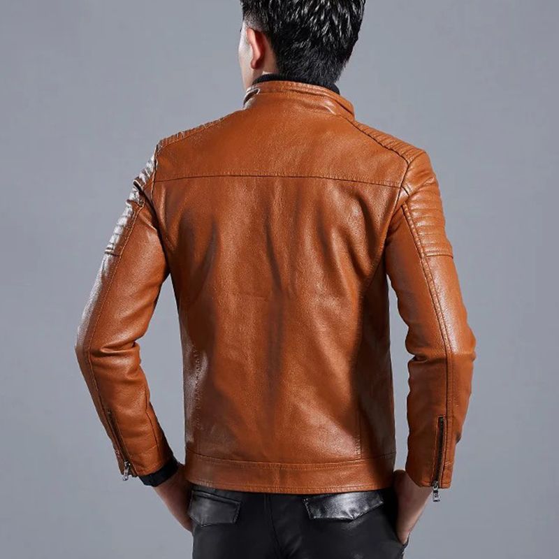 Henry – Men's leather biker jacket