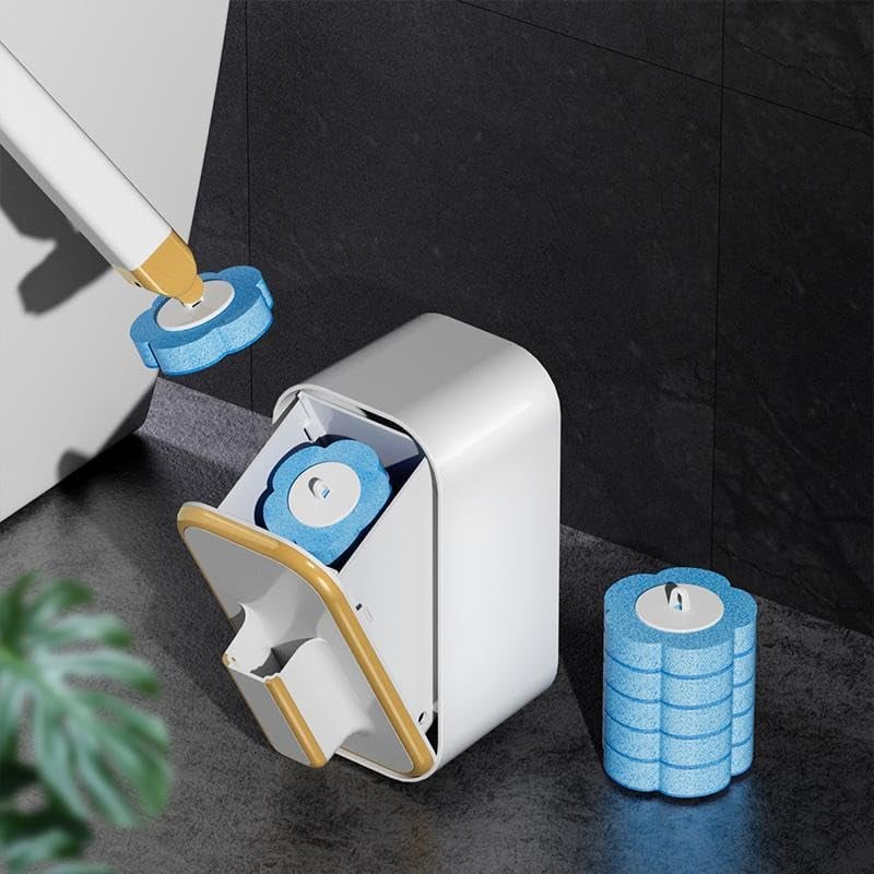 PureClean – Innovative wall-mounted toilet brush set