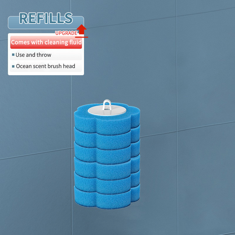 PureClean – Innovative wall-mounted toilet brush set