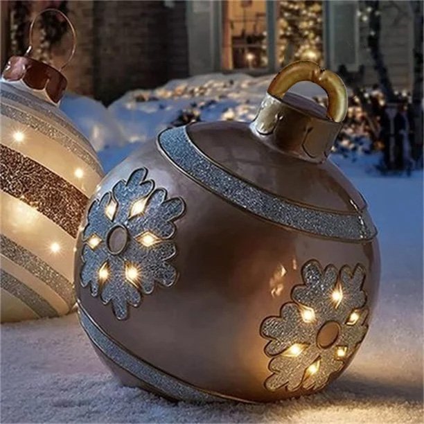 FestivaGlow – Inflatable Outdoor Christmas Ball