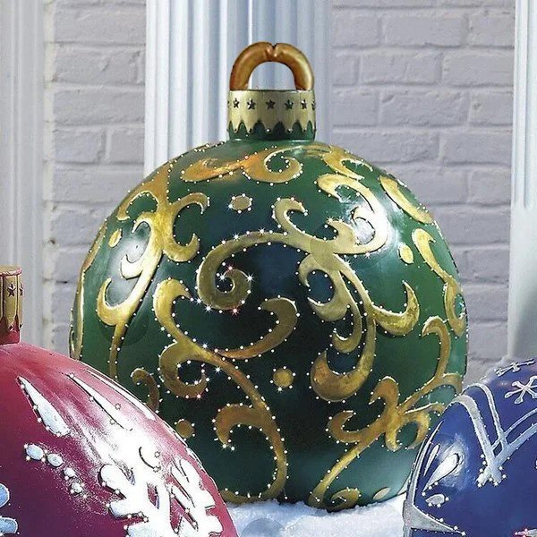 FestivaGlow – Inflatable Outdoor Christmas Ball