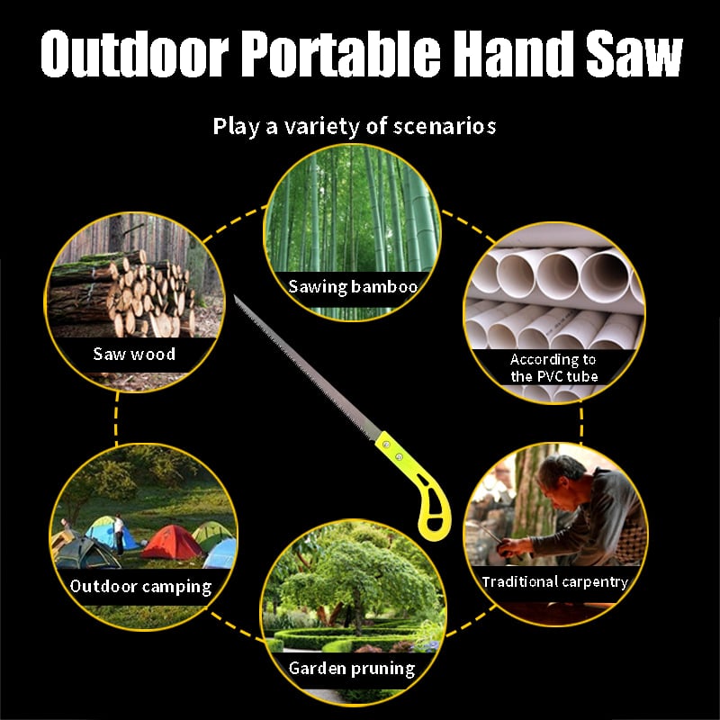 Woodpro – Portable Outdoor Hand Saw | 1+1 FREE