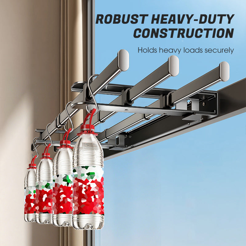 Homeplus – Wall-mounted foldable clothes drying rack