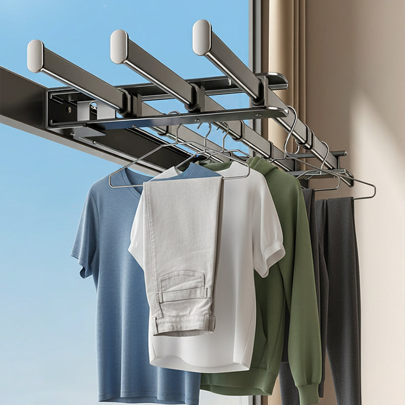 Homeplus – Wall-mounted foldable clothes drying rack