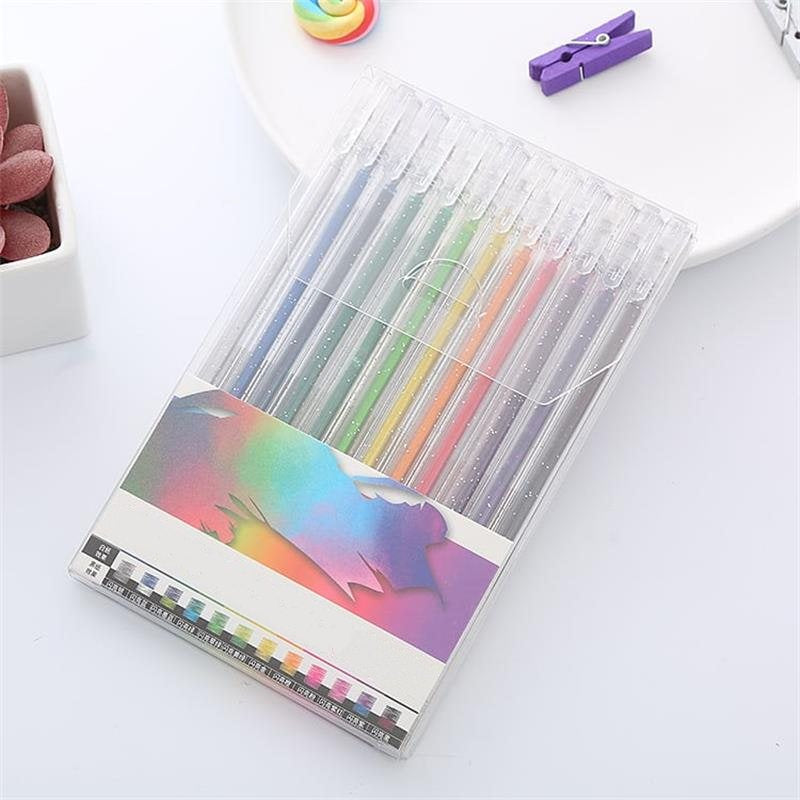 GleamArt - Glitter Gel Pen Set | 18 Pieces