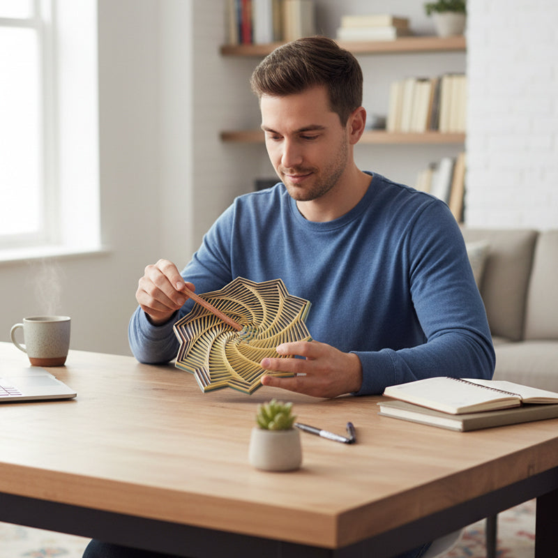 LumiSpire - Geometric Helix Tower | 1+2 FREE